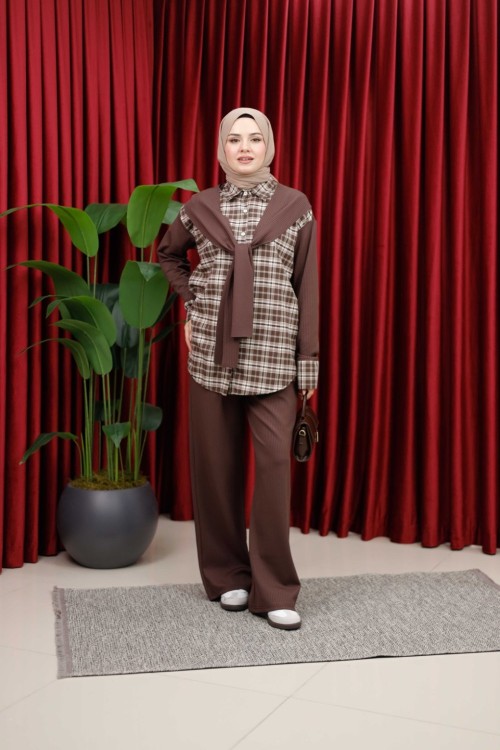 NORA EKOSE TAKIM - KAHVERENGİ