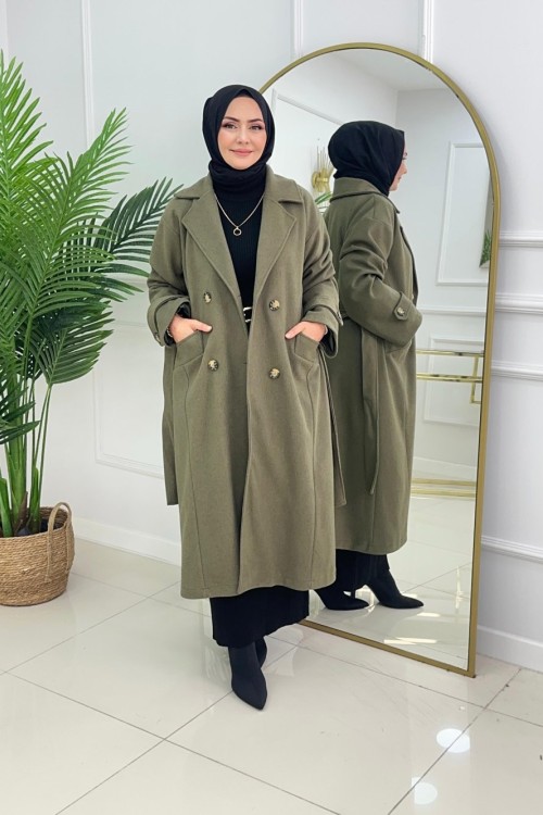 PREMIUM KAŞE KABAN - HAKİ