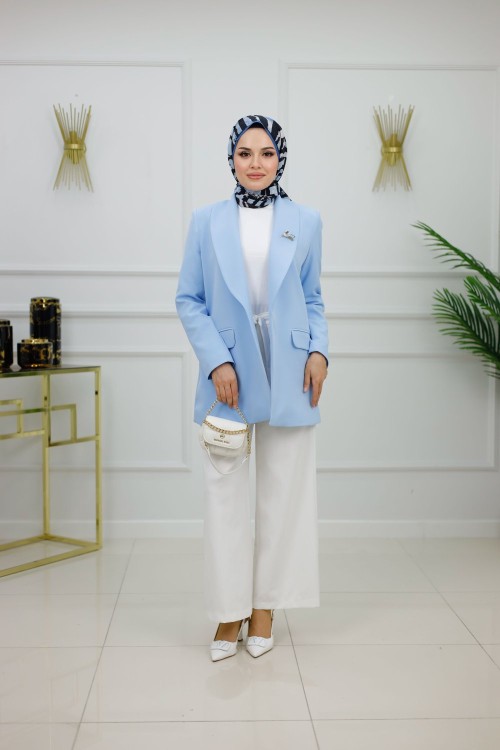 RÜYA CEKET-BEBE MAVİSİ