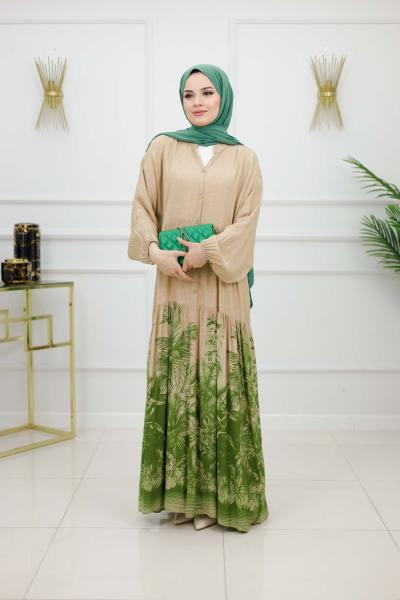 ŞEBNEM ELBİSE-YEŞİL