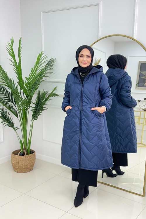 STAR KAPİTONE MONT - LACİVERT
