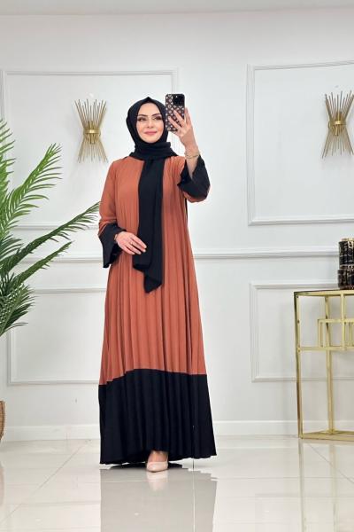 ŞÜKRAN ELBİSE -KİREMİT