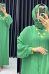 3322 Safa Tunik/Elbise Yeşil