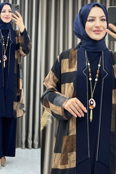 3390 Meyra  3 lü Takım Lacivert