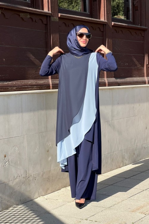 3458 Sündüs Takım Lacivert
