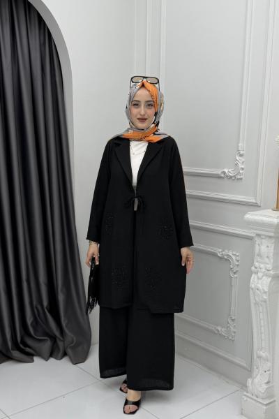 Açelya Takım Siyah