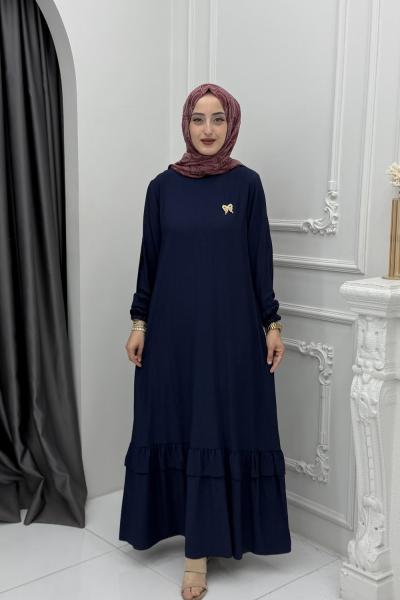 Asmin Elbise Lacivert