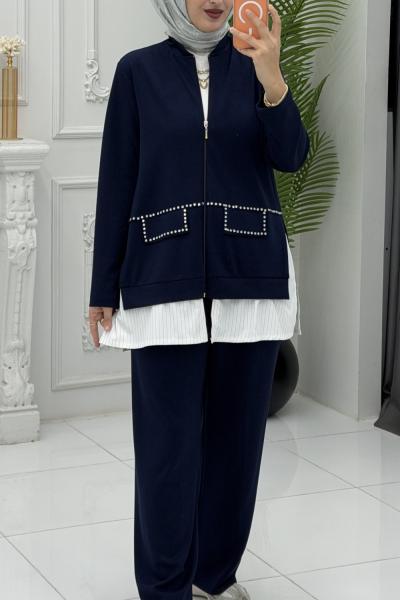 Aylin Takım Lacivert