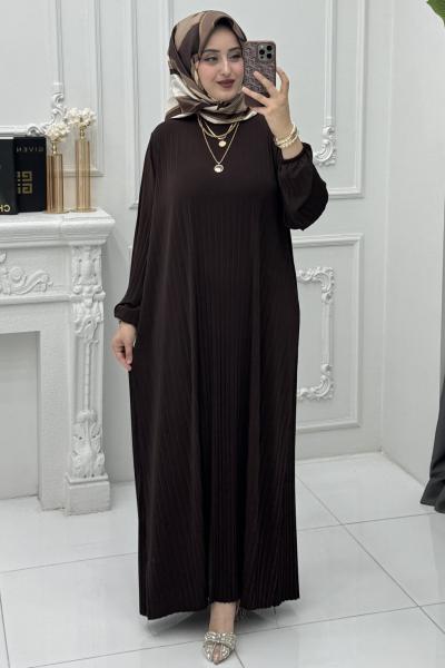 Sıla Elbise Acı Kahve