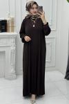 Sıla Elbise Acı Kahve