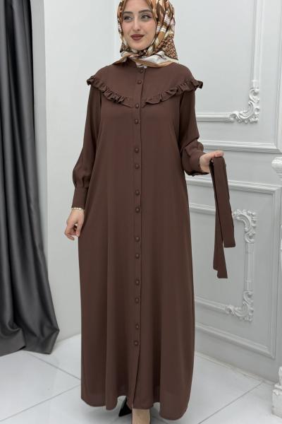 Şimal Ferace Kahverengi