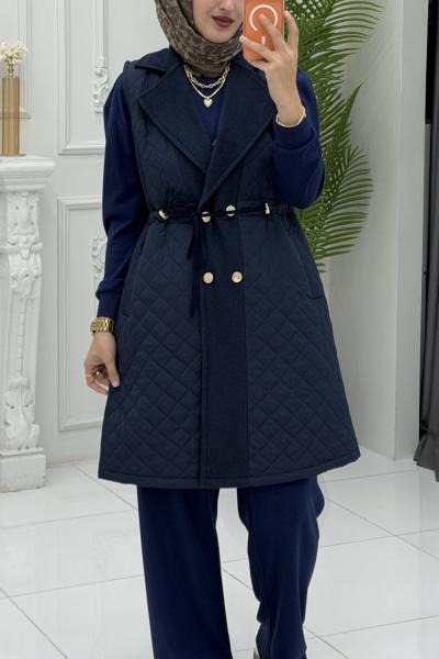 Vira Şişme Yelek Lacivert